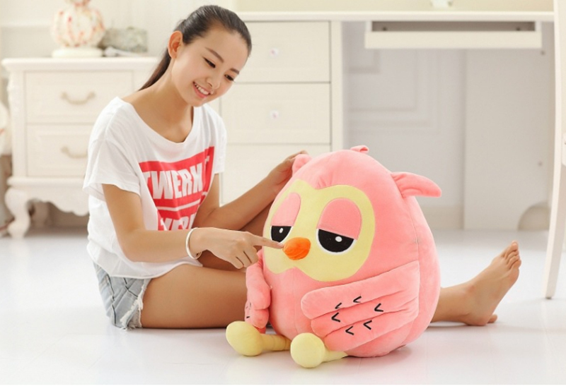 large stuffed owl